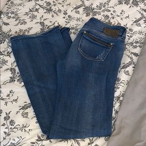 Diesel jeans with brown detail